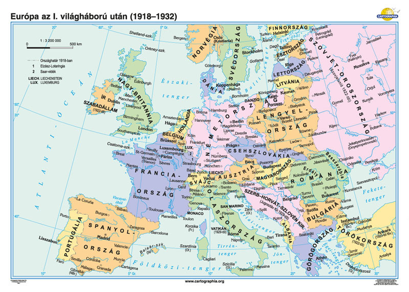 európa térkép monaco Central Europe 1918–2018   VERITAS Történetkutató Intézet európa térkép monaco